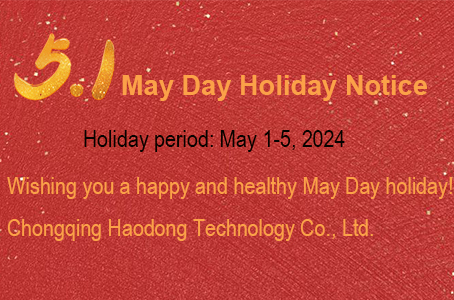 May Day Holiday Notice